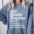 3rd Grade Teacher Definition Back To School First Day Comfort Colors Sweatshirt Blue Jean 3rd Grade Teacher Definition Back To School First Day Comfort Colors Sweatshirt Blue Jean