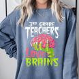 3rd Grade Teachers Love Brains Zombie Teacher Halloween Comfort Colors Sweatshirt Blue Jean 3rd Grade Teachers Love Brains Zombie Teacher Halloween Comfort Colors Sweatshirt Blue Jean