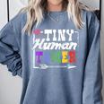 4 Teachers Or Parents Tiny Human Tamer Tee T-Shirt Comfort Colors Sweatshirt Blue Jean 4 Teachers Or Parents Tiny Human Tamer Tee T-Shirt Comfort Colors Sweatshirt Blue Jean