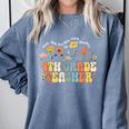4th Fourth Grade Teacher Appreciation Teaching Wildflowers Comfort Colors Sweatshirt Blue Jean 4th Fourth Grade Teacher Appreciation Teaching Wildflowers Comfort Colors Sweatshirt Blue Jean
