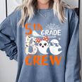 5th Grade Boo Crew Teachers Students Ghost Halloween Comfort Colors Sweatshirt Blue Jean