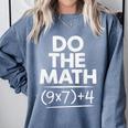 6 7 Six Seven Math Teacher Gen Z Alpha Meme Slang Boys Girls Comfort Colors Sweatshirt Blue Jean 6 7 Six Seven Math Teacher Gen Z Alpha Meme Slang Boys Girls Comfort Colors Sweatshirt Blue Jean
