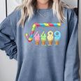 67 Ice Cream Drip Meme Square Root 4489 Slang Teacher Math Comfort Colors Sweatshirt Blue Jean