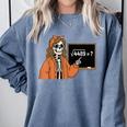 67 Math Teacher Skeleton Halloween Root 4489 Messy Bun Women Comfort Colors Sweatshirt Blue Jean 67 Math Teacher Skeleton Halloween Root 4489 Messy Bun Women Comfort Colors Sweatshirt Blue Jean