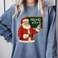 67 Teacher Christmas Santa Six Seven Meme Brainrot Math Joke Comfort Colors Sweatshirt Blue Jean 67 Teacher Christmas Santa Six Seven Meme Brainrot Math Joke Comfort Colors Sweatshirt Blue Jean