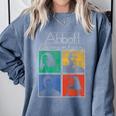 Abbott Elementary Colorful Pop Art Teachers TV Show Comfort Colors Sweatshirt Blue Jean Abbott Elementary Colorful Pop Art Teachers TV Show Comfort Colors Sweatshirt Blue Jean