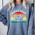 Associate Teacher If You Think My Hands Are Full Comfort Colors Sweatshirt Blue Jean Associate Teacher If You Think My Hands Are Full Comfort Colors Sweatshirt Blue Jean