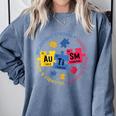 Autism Awareness Shirt Periodic Puzzle Science Teacher Men Women Kids Comfort Colors Sweatshirt Blue Jean Autism Awareness Shirt Periodic Puzzle Science Teacher Men Women Kids Comfort Colors Sweatshirt Blue Jean