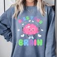 Back To School Kiss Your Brain Cute Teacher Appreciation Comfort Colors Sweatshirt Blue Jean Back To School Kiss Your Brain Cute Teacher Appreciation Comfort Colors Sweatshirt Blue Jean