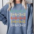 Baseball Math Sports Double Play Teacher School 2022 Comfort Colors Sweatshirt Blue Jean Baseball Math Sports Double Play Teacher School 2022 Comfort Colors Sweatshirt Blue Jean