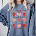 Bilingual Education Is My Jam Strawberry Spanish Teacher Comfort Colors Sweatshirt Blue Jean Bilingual Education Is My Jam Strawberry Spanish Teacher Comfort Colors Sweatshirt Blue Jean