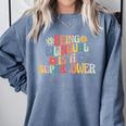 Being Bilingual Is A Superpower Back To School ESL Teacher Comfort Colors Sweatshirt Blue Jean Being Bilingual Is A Superpower Back To School ESL Teacher Comfort Colors Sweatshirt Blue Jean