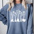 Botanical Beaker Science Teacher Floral Chemistry Lab Week Comfort Colors Sweatshirt Blue Jean Botanical Beaker Science Teacher Floral Chemistry Lab Week Comfort Colors Sweatshirt Blue Jean