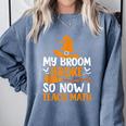 My Broom Broke So Now I Teach Math Teacher Halloween Comfort Colors Sweatshirt Blue Jean My Broom Broke So Now I Teach Math Teacher Halloween Comfort Colors Sweatshirt Blue Jean