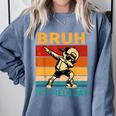 Bruh It's Field Day Teacher Happy Field Day Dabbing Boy Comfort Colors Sweatshirt Blue Jean Bruh It's Field Day Teacher Happy Field Day Dabbing Boy Comfort Colors Sweatshirt Blue Jean