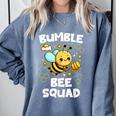 Bumble Bee Squad Honey Bumblebee Teacher Team Group Comfort Colors Sweatshirt Blue Jean Bumble Bee Squad Honey Bumblebee Teacher Team Group Comfort Colors Sweatshirt Blue Jean