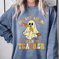 You Can't Scare Me I'm A Math Teacher Halloween Ghost Groovy Comfort Colors Sweatshirt Blue Jean You Can't Scare Me I'm A Math Teacher Halloween Ghost Groovy Comfort Colors Sweatshirt Blue Jean