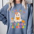 You Can't Scare Me I Teach 1st Grade Teacher Halloween Ghost Comfort Colors Sweatshirt Blue Jean You Can't Scare Me I Teach 1st Grade Teacher Halloween Ghost Comfort Colors Sweatshirt Blue Jean