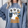 Chemistry Boo Ghost Element Of Surprise Science Teacher Tee Comfort Colors Sweatshirt Blue Jean