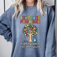 Childcare Provider Job Daycare Provider Daycare Teacher Comfort Colors Sweatshirt Blue Jean Childcare Provider Job Daycare Provider Daycare Teacher Comfort Colors Sweatshirt Blue Jean