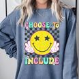 Choose To Include Special Education Teacher Autism Awareness Comfort Colors Sweatshirt Blue Jean Choose To Include Special Education Teacher Autism Awareness Comfort Colors Sweatshirt Blue Jean