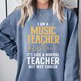 Cool Music Teacher Art For Men Women School Orchestra Coach Comfort Colors Sweatshirt Blue Jean Cool Music Teacher Art For Men Women School Orchestra Coach Comfort Colors Sweatshirt Blue Jean