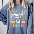 Cool Specials Teacher Specials Team Specials Squad Comfort Colors Sweatshirt Blue Jean