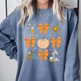 Coquette Bow Fall Science Teacher Stem Teacher Thanksgiving Comfort Colors Sweatshirt Blue Jean Coquette Bow Fall Science Teacher Stem Teacher Thanksgiving Comfort Colors Sweatshirt Blue Jean