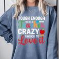 Crazy Teacher Men Women School Teachers Comfort Colors Sweatshirt Blue Jean Crazy Teacher Men Women School Teachers Comfort Colors Sweatshirt Blue Jean