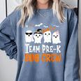 Cute Ghost Team Pre K Boo Crew Halloween Teacher Student Comfort Colors Sweatshirt Blue Jean Cute Ghost Team Pre K Boo Crew Halloween Teacher Student Comfort Colors Sweatshirt Blue Jean