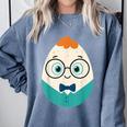 Cute Good Egg Teacher Halloween Costume Food Group Comfort Colors Sweatshirt Blue Jean Cute Good Egg Teacher Halloween Costume Food Group Comfort Colors Sweatshirt Blue Jean