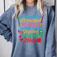 Cute Principal Nurse Lunch Lady Teacher Coach Homeschool Mom Comfort Colors Sweatshirt Blue Jean Cute Principal Nurse Lunch Lady Teacher Coach Homeschool Mom Comfort Colors Sweatshirt Blue Jean