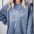 Dancing Turkey Happy Thanksgiving Day Ballet Dance Teacher Comfort Colors Sweatshirt Blue Jean Dancing Turkey Happy Thanksgiving Day Ballet Dance Teacher Comfort Colors Sweatshirt Blue Jean