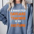 Daycare Teacher Halloween Costume Tired Day Care Shirt Comfort Colors Sweatshirt Blue Jean Daycare Teacher Halloween Costume Tired Day Care Shirt Comfort Colors Sweatshirt Blue Jean