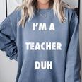 Easy Halloween Teacher Costume Shirt For Men Women Kids Comfort Colors Sweatshirt Blue Jean