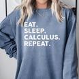 Eat Sleep Calculus Repeat Mathematics Math Teacher Comfort Colors Sweatshirt Blue Jean Eat Sleep Calculus Repeat Mathematics Math Teacher Comfort Colors Sweatshirt Blue Jean