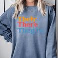 English Teacher Their There Theyre Grammar Men Women Comfort Colors Sweatshirt Blue Jean