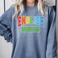 English Teacher Men Women Grammar Class English Teacher Comfort Colors Sweatshirt Blue Jean English Teacher Men Women Grammar Class English Teacher Comfort Colors Sweatshirt Blue Jean