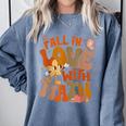 Fall In Love With Science Math Teacher Fall Thanksgiving Comfort Colors Sweatshirt Blue Jean Fall In Love With Science Math Teacher Fall Thanksgiving Comfort Colors Sweatshirt Blue Jean