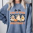 Are You Fall-O-Ween Directions Halloween Ghost Fall Teacher Comfort Colors Sweatshirt Blue Jean Are You Fall-O-Ween Directions Halloween Ghost Fall Teacher Comfort Colors Sweatshirt Blue Jean