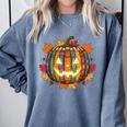 Fall Pumpkin Book Lover Spooky Librarian Teacher Halloween Comfort Colors Sweatshirt Blue Jean Fall Pumpkin Book Lover Spooky Librarian Teacher Halloween Comfort Colors Sweatshirt Blue Jean