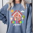 Farm Field Trip Squad Field Day 2025 Teachers Students Comfort Colors Sweatshirt Blue Jean Farm Field Trip Squad Field Day 2025 Teachers Students Comfort Colors Sweatshirt Blue Jean