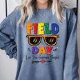 Field Day 2025 Let The Games Begin Kids Boys Girls Teachers Comfort Colors Sweatshirt Blue Jean Field Day 2025 Let The Games Begin Kids Boys Girls Teachers Comfort Colors Sweatshirt Blue Jean