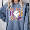 First Grade Boo Crew Teacher Student Halloween Costume Comfort Colors Sweatshirt Blue Jean