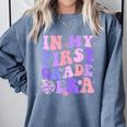 In My First Grade Era 1st Grade Girls Teacher Back To School Comfort Colors Sweatshirt Blue Jean In My First Grade Era 1st Grade Girls Teacher Back To School Comfort Colors Sweatshirt Blue Jean