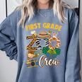 First Grade Zoo Field Trip Squad Matching Teacher Students Comfort Colors Sweatshirt Blue Jean First Grade Zoo Field Trip Squad Matching Teacher Students Comfort Colors Sweatshirt Blue Jean
