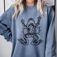 Frog Dissection Biology Anatomy Lab Science Teacher Comfort Colors Sweatshirt Blue Jean Frog Dissection Biology Anatomy Lab Science Teacher Comfort Colors Sweatshirt Blue Jean