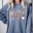 Future Teacher Costume For Kids Comfort Colors Sweatshirt Blue Jean Future Teacher Costume For Kids Comfort Colors Sweatshirt Blue Jean