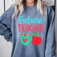 Future Teacher Education Student Comfort Colors Sweatshirt Blue Jean Future Teacher Education Student Comfort Colors Sweatshirt Blue Jean