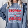Georgia Teachers Classroom Tshirt Comfort Colors Sweatshirt Blue Jean